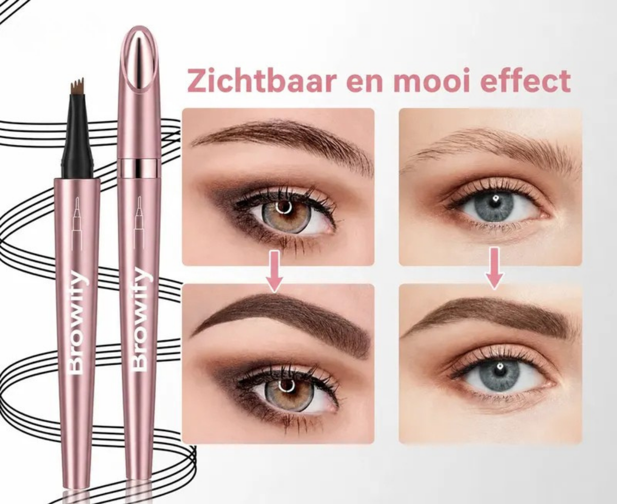 Browify | Creëert natuurlijke wenkbrauwhaartjes voor een volle look