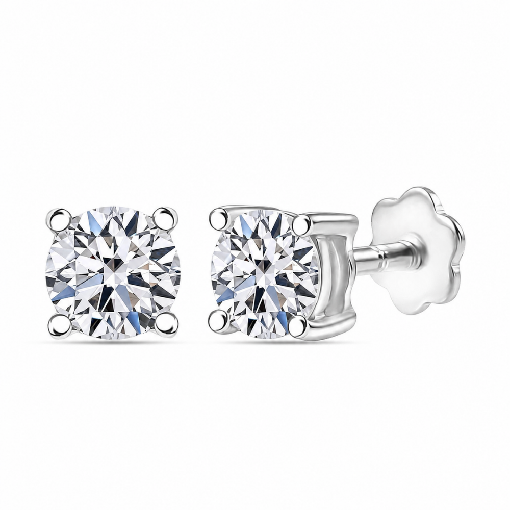 VermeilSpark | Lab-grown diamant oorknop