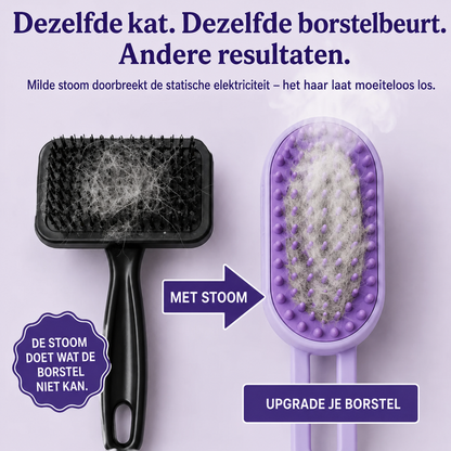 SteamGroom | Stoomborstel voor katten
