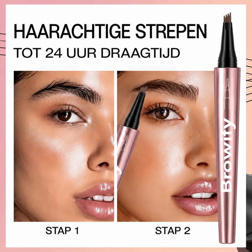 Browify | Creëert natuurlijke wenkbrauwhaartjes voor een volle look