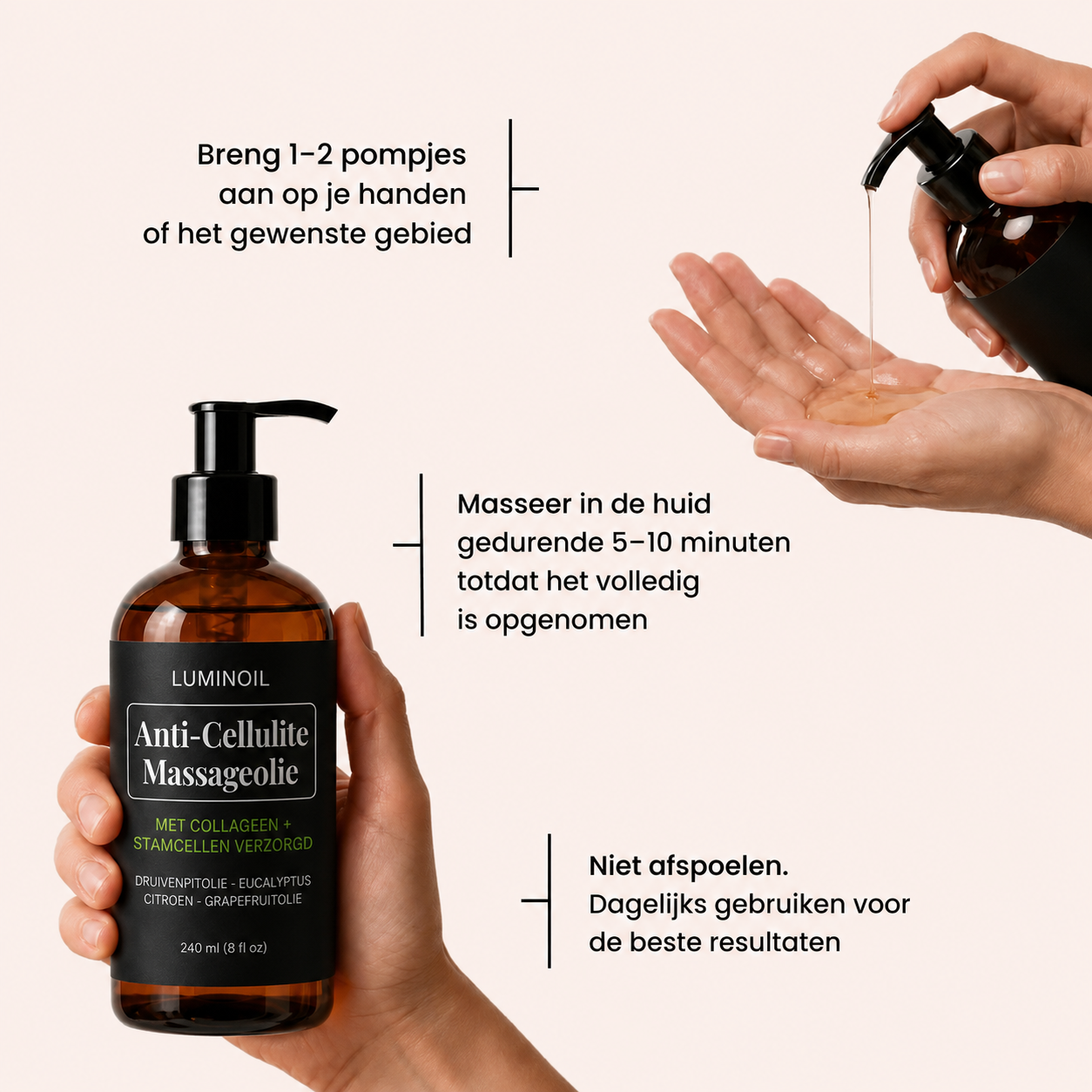 Luminoil | Collageen anti-cellulitisolie