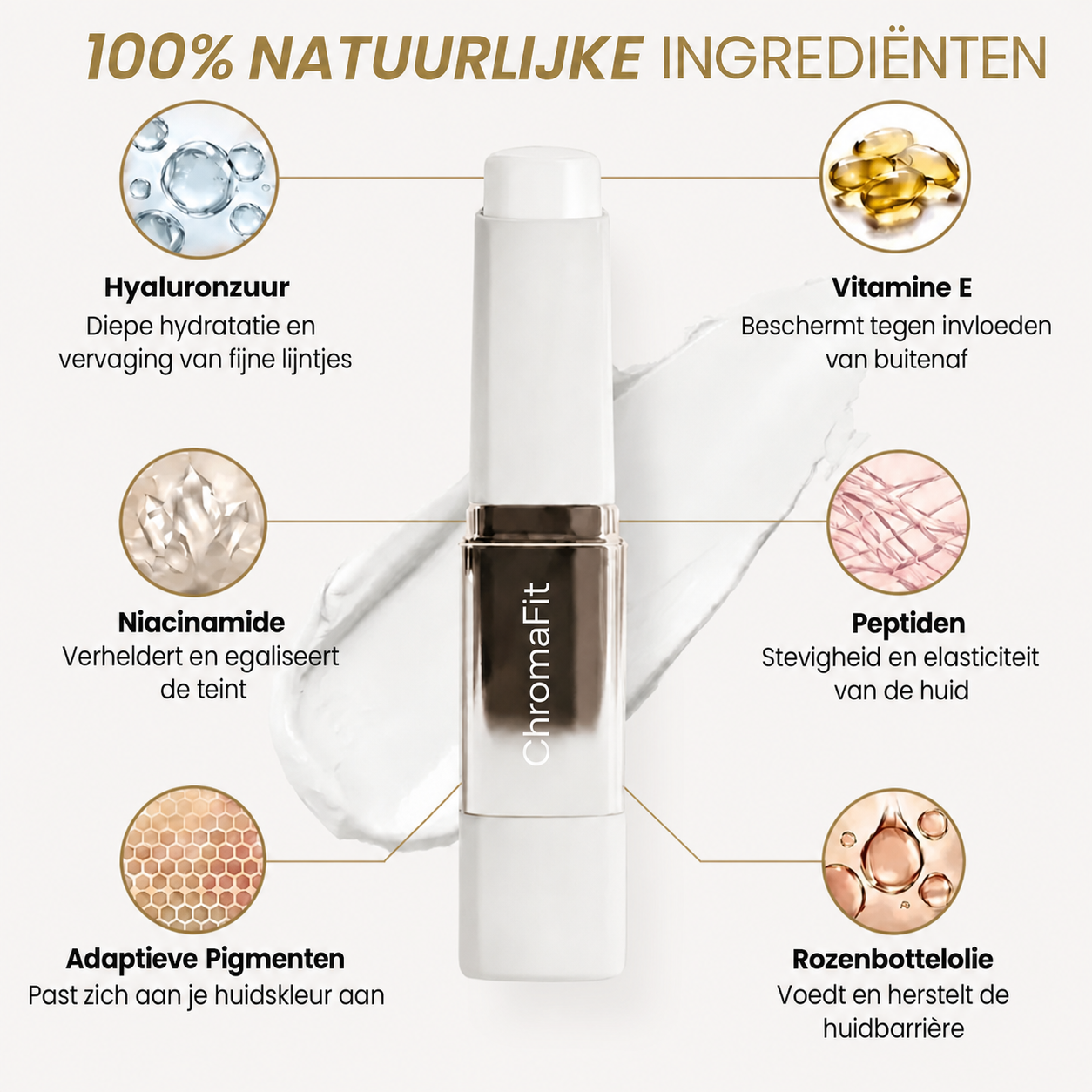 ChromaFit | Foundation met kleuraanpassing