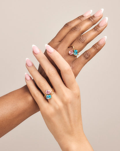 GemShine | Handgeslepen zirkonia-ring