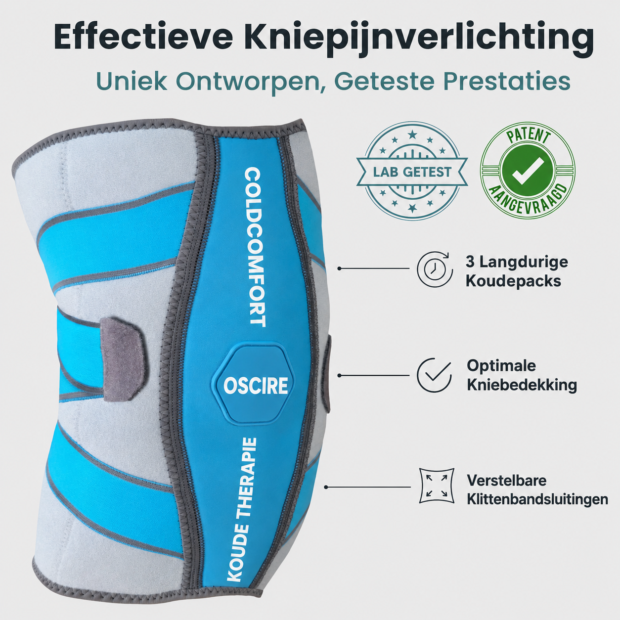 ColdComfort | Wikkelbaar knie-coldpack