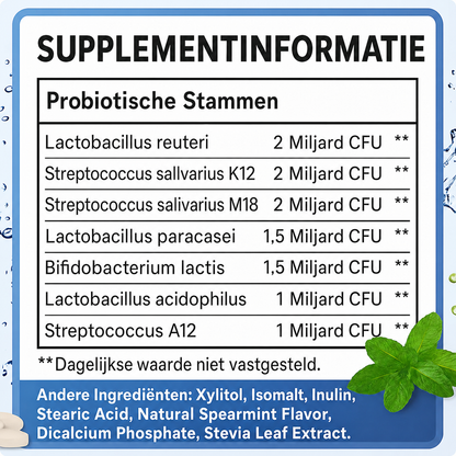 Oral Probiotica | Zuigtablet met 11 miljard CFU