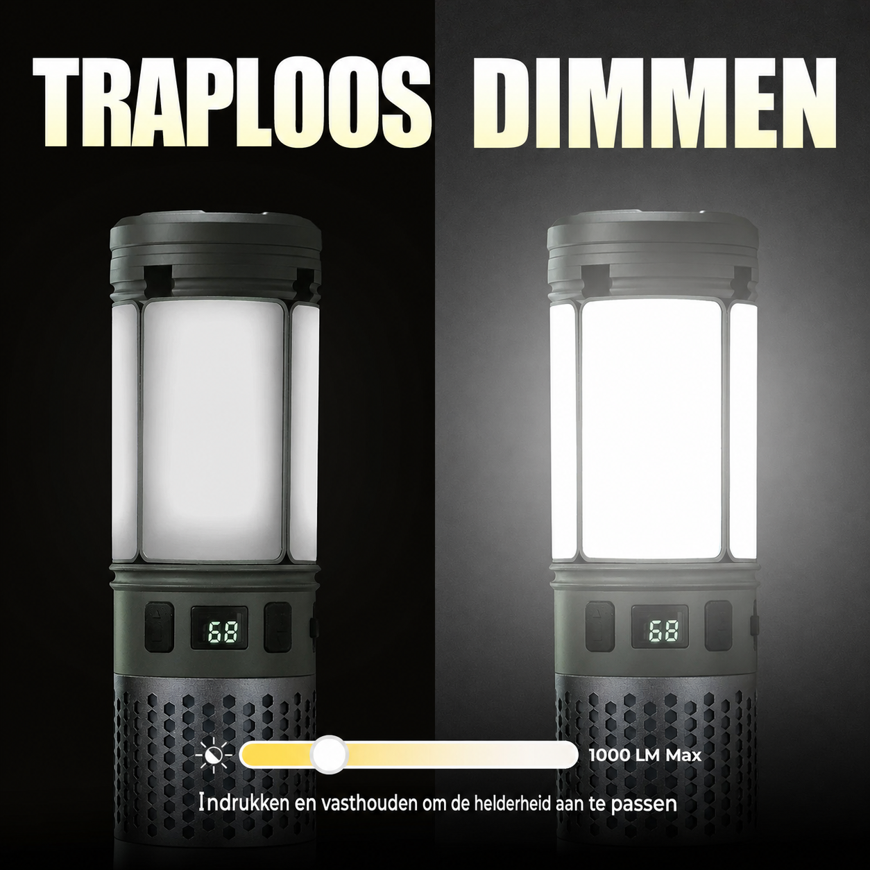 GlowLite | Uitschuifbare campinglamp