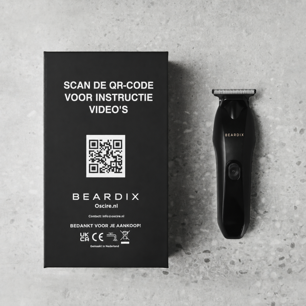 Beardix | Baardtrimmer met 6 opzetkammen