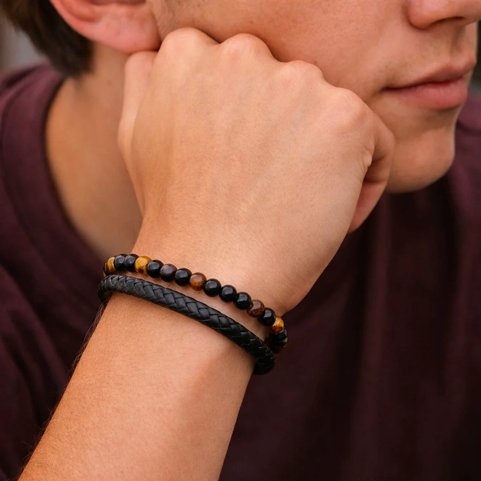 TigerBand — natuurstenen armband