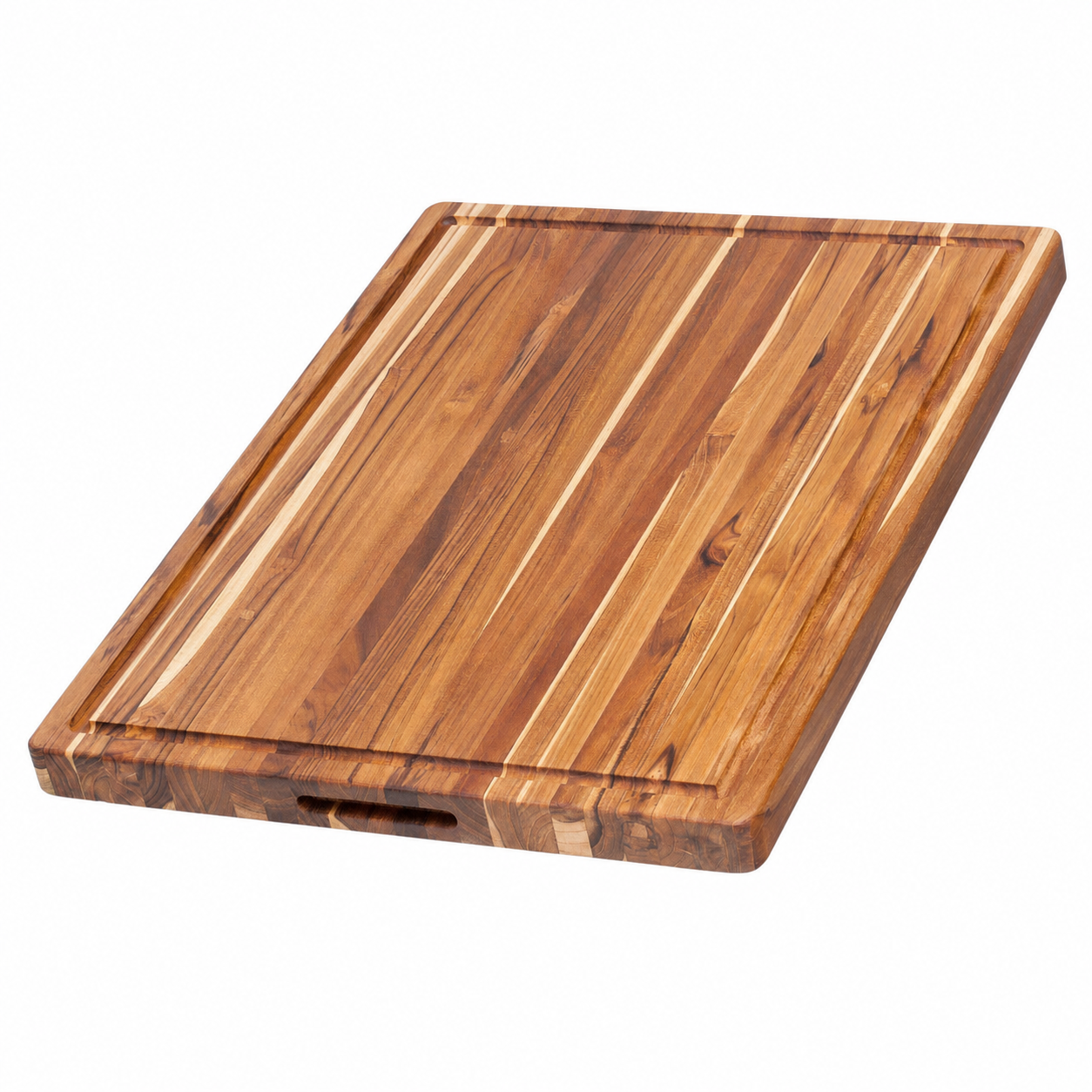 Traditionele snijplank met sapgeul (M) 109