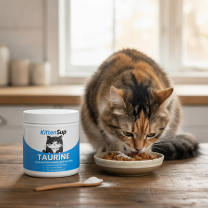 KittenSup | Taurinepoeder Supplement voor Katten