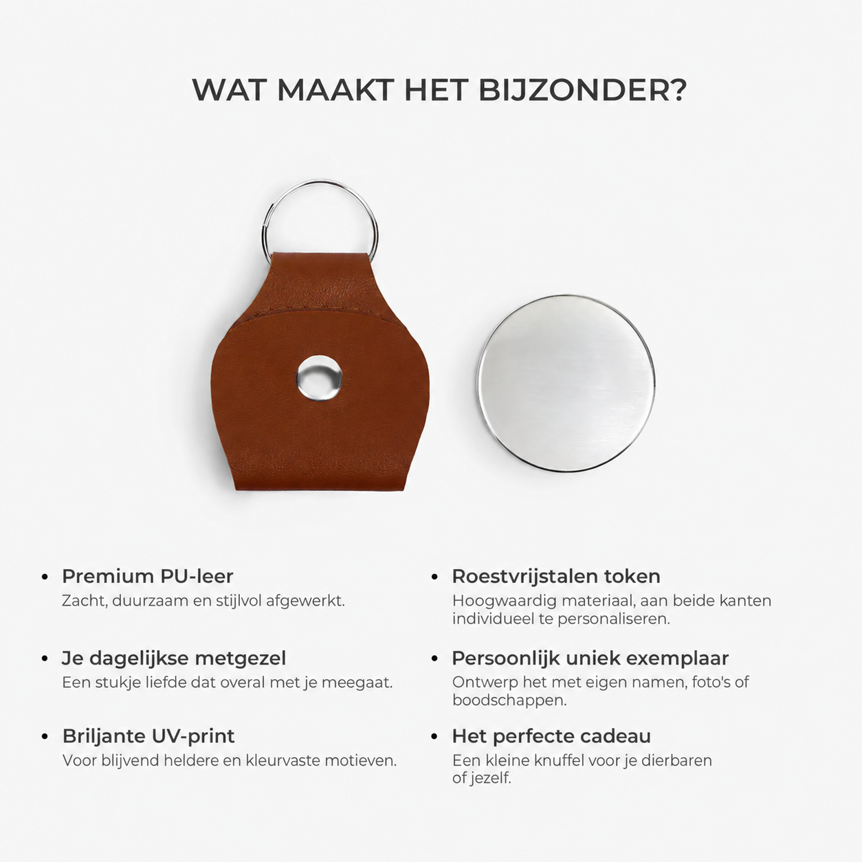 PocketHuggy | Sleutelhanger met munt