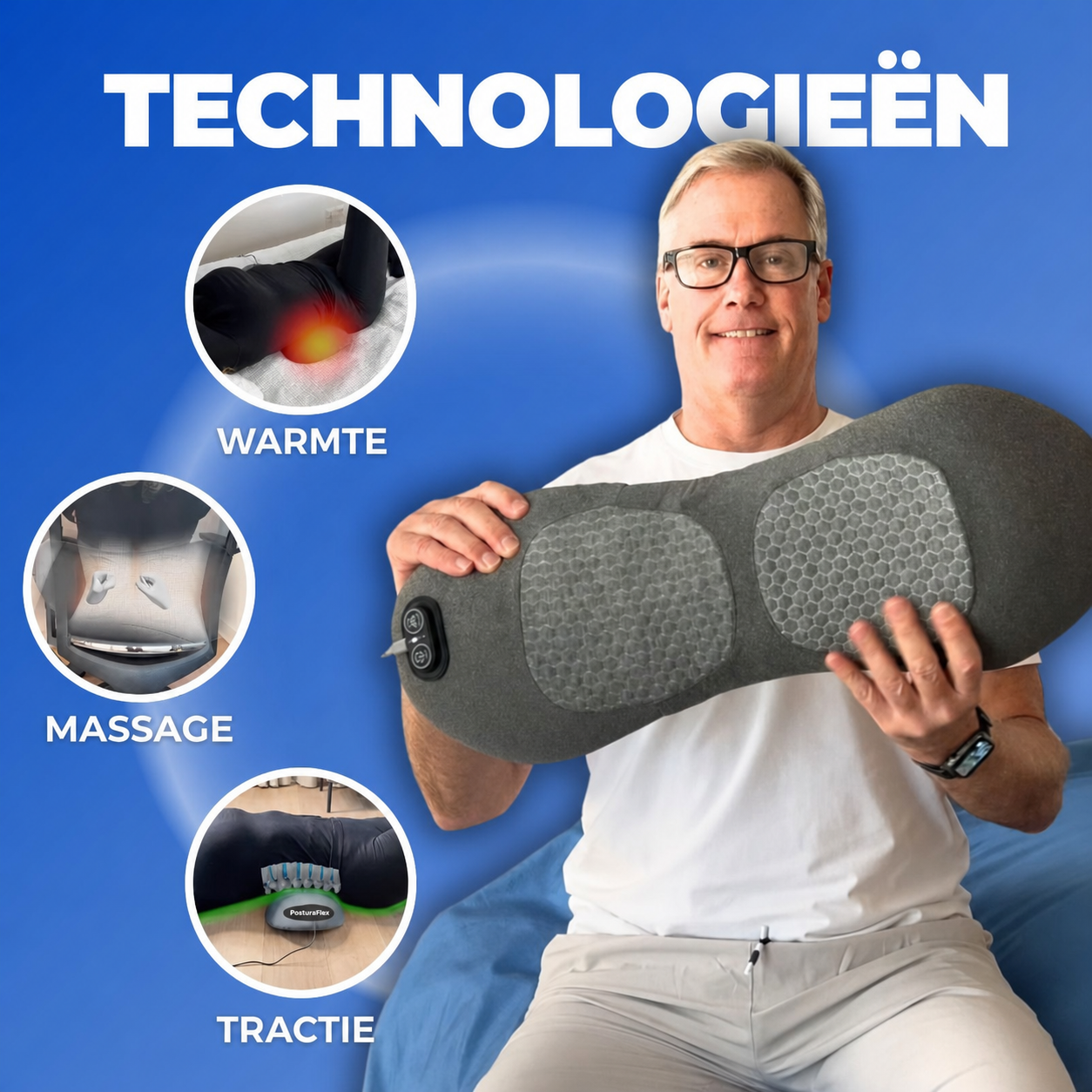 PosturaFlex | Strekkende rugmassager