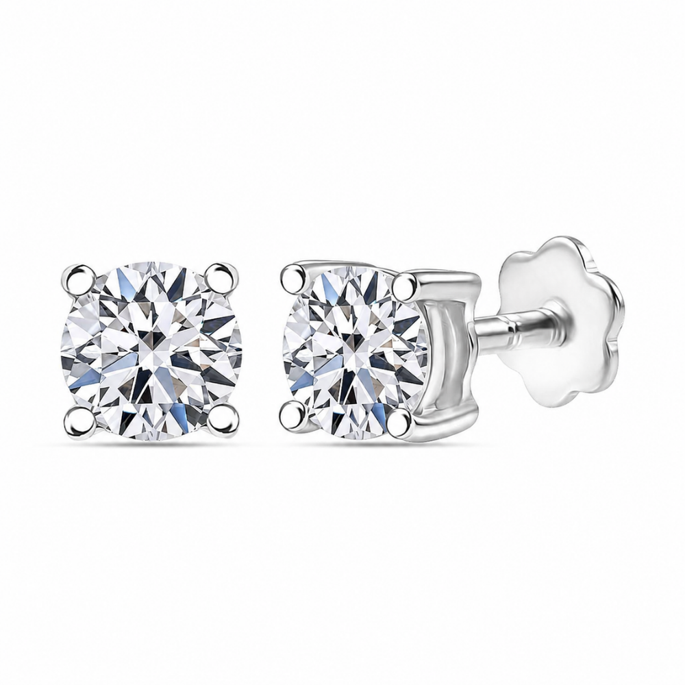 VermeilSpark | Lab-grown diamant oorknop