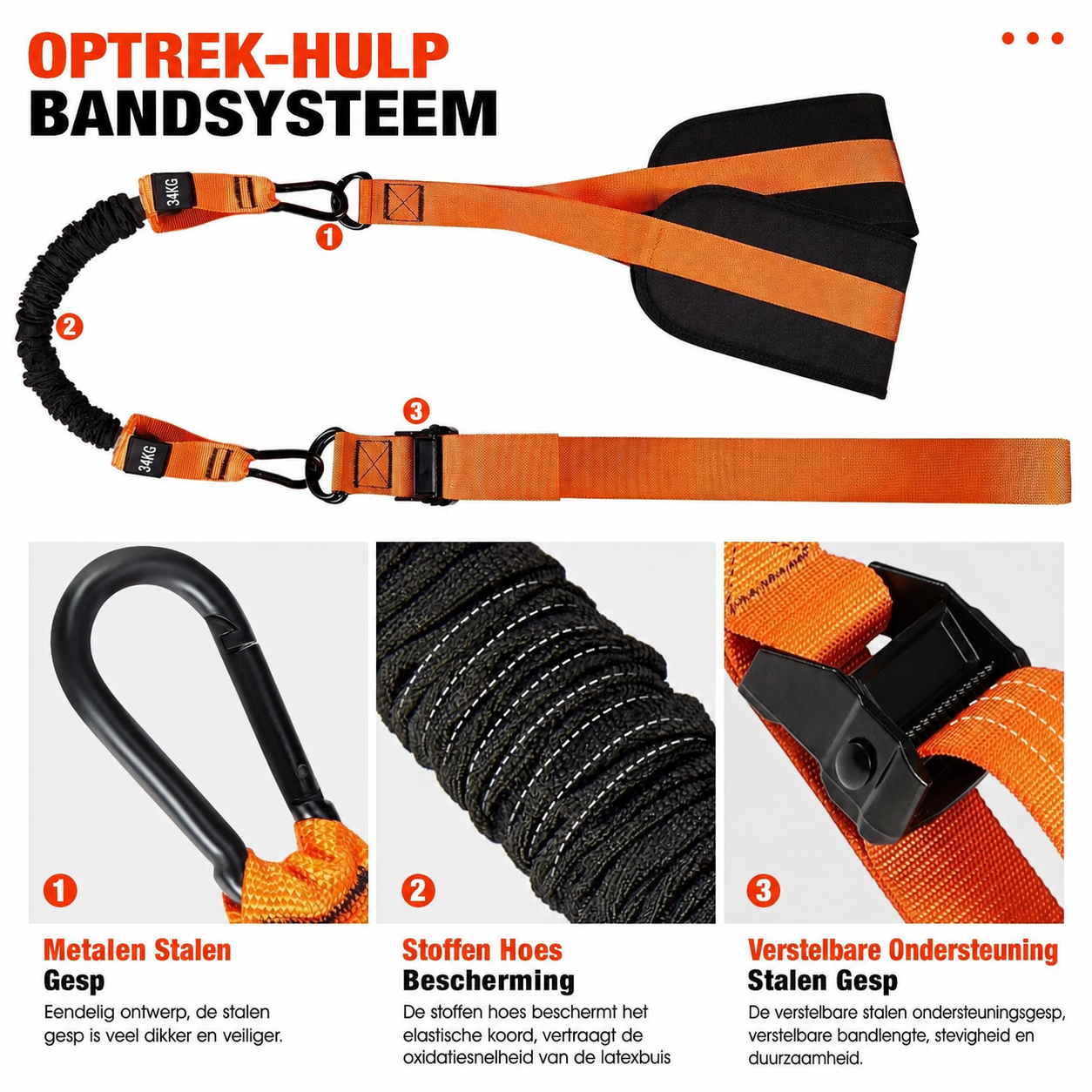 ResistCore | Pull-up band met voetsteun