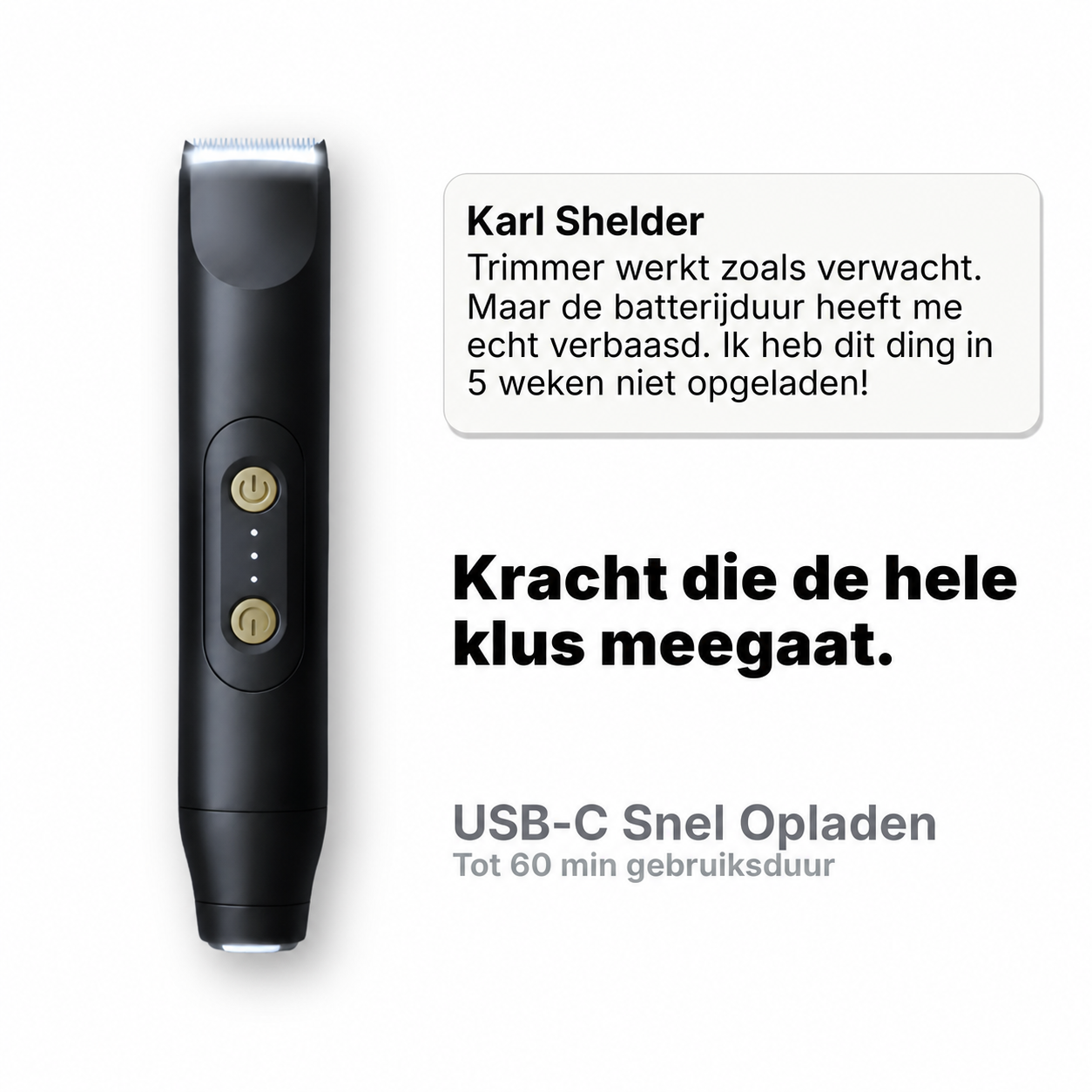 Trimify | Oscillerende bodygroomer