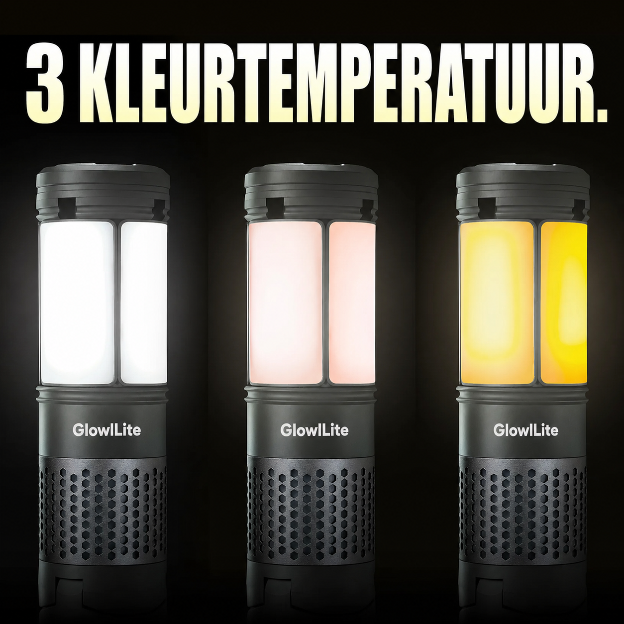 GlowLite | Uitschuifbare campinglamp