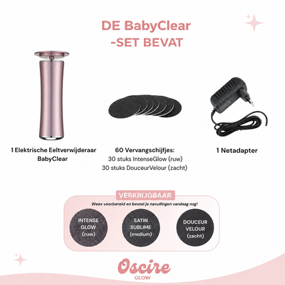 BabyClear | Krijg babyvoeten binnen 10 minuten