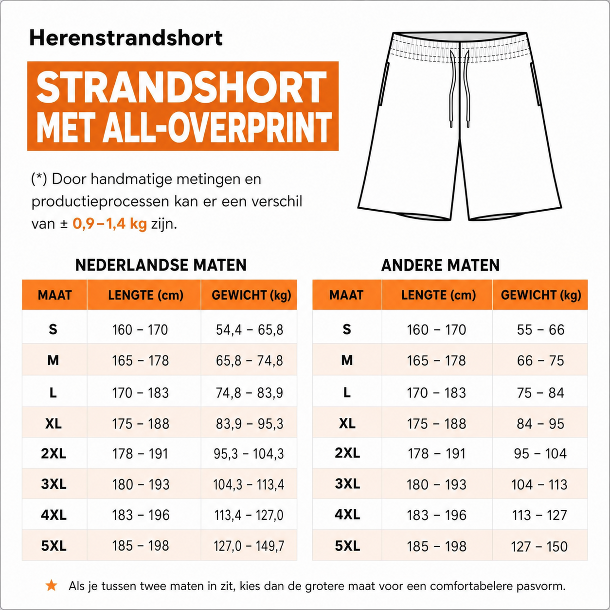 TideJest | Personaliseerbare zwemshort