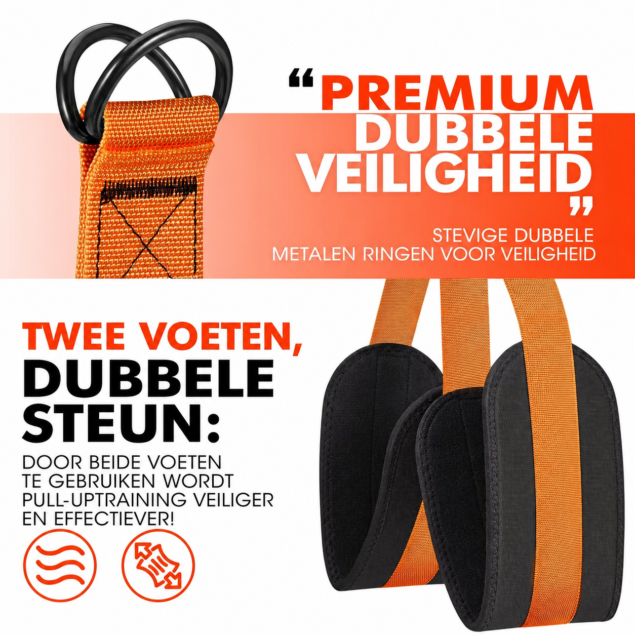 ResistCore | Pull-up band met voetsteun