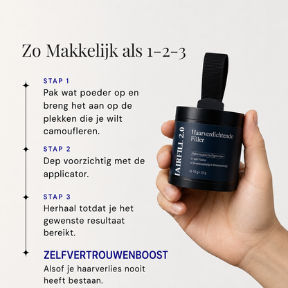 HAIRFILL 2.0 | Originele Haarvezel-poeder