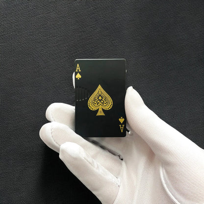 Aas van schoppen-aansteker