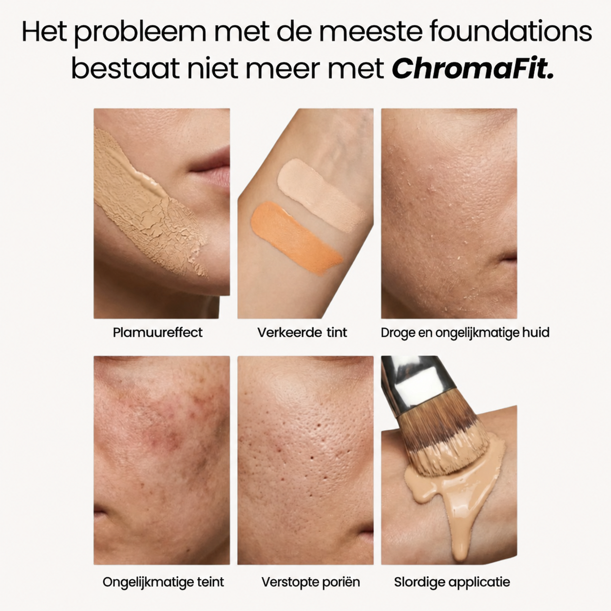 ChromaFit | Foundation met kleuraanpassing