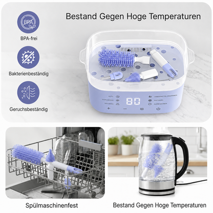 CleanMag | Magnetische flessenborstelset