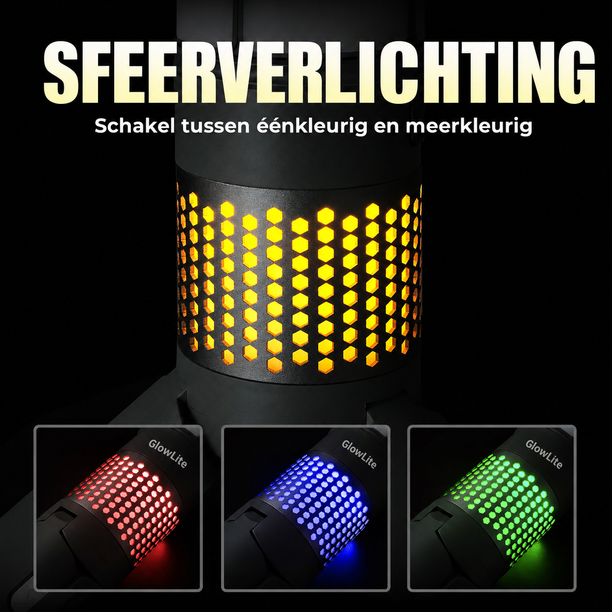 GlowLite | Uitschuifbare campinglamp