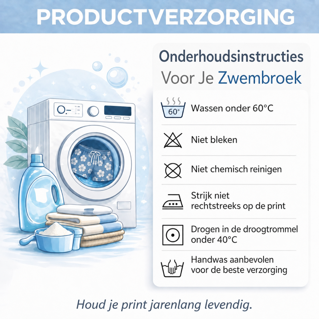 TideJest | Personaliseerbare zwemshort
