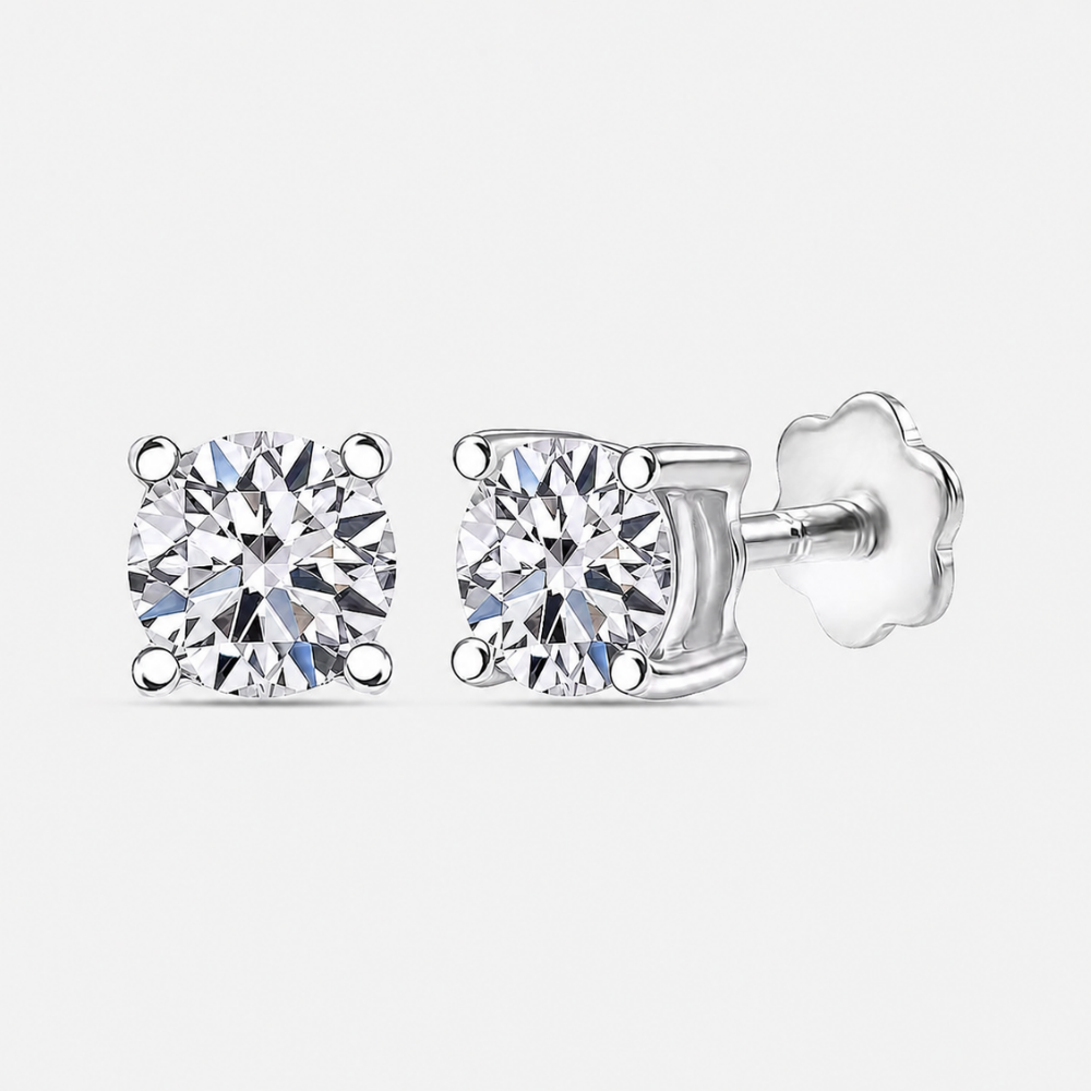 VermeilSpark | Lab-grown diamant oorknop