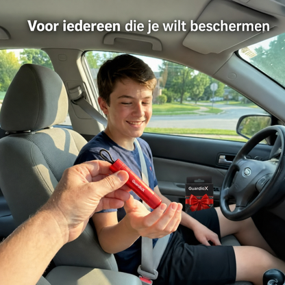 GuardioX | Noodhamer met veermechanisme