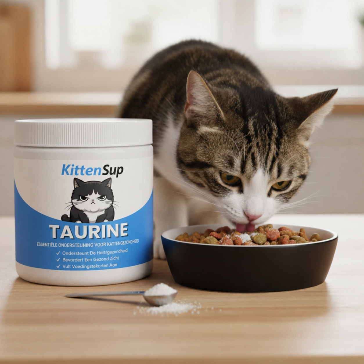 KittenSup | Taurinepoeder Supplement voor Katten