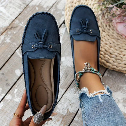 Nadine – Klassieke loafers met kwastjes
