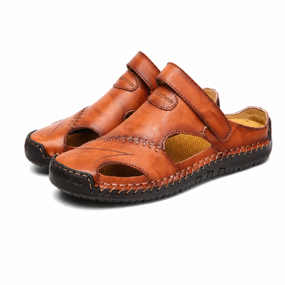 SoftStride | Handgemaakte leren sandaal