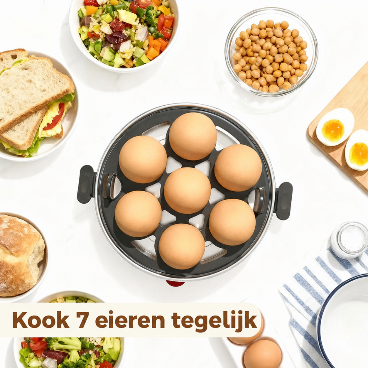 BoilPerfect | Eierkoker voor 7 eieren