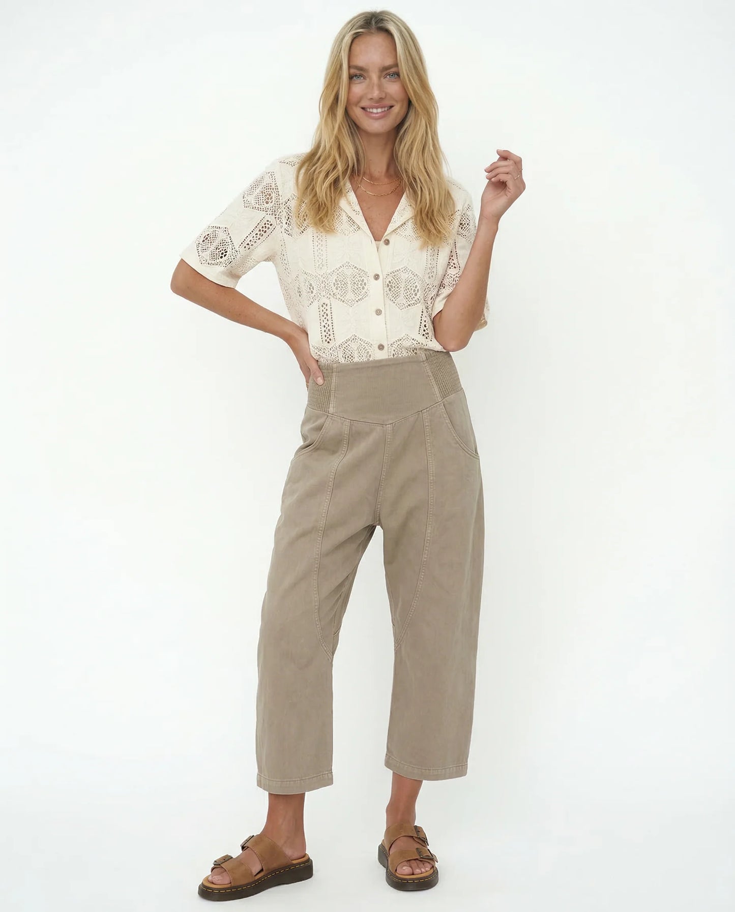 VagabondDenim | Harem-cut linnenbroek