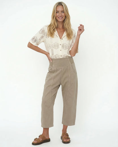 VagabondDenim | Harem-cut linnenbroek