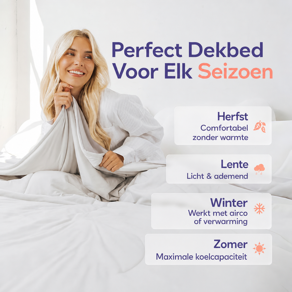 Coolweave | Dubbelzijdig koeldekbed
