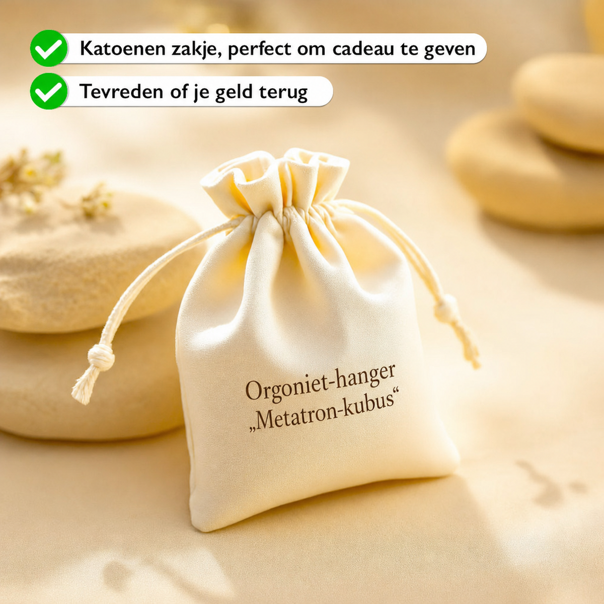 Orgoniet-hanger „Metatron-kubus“