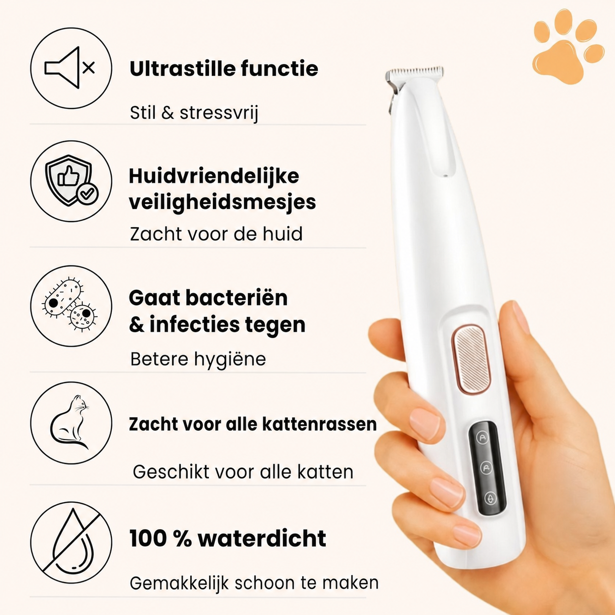 KittyScheer | Fluisterstille tondeuse