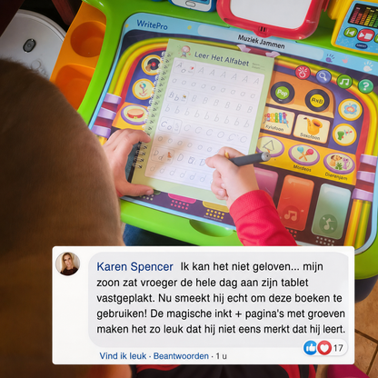 WritePro | Oefenschrift met groeven