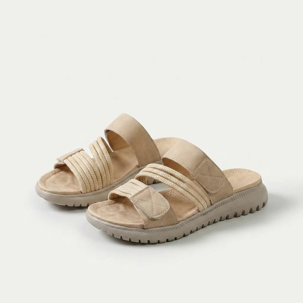 Cleo – Sportieve comfortsandaal met plateauzool