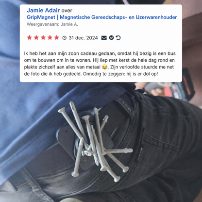 GripMagnet | Houdt gereedschap stevig vast voor snelle toegang