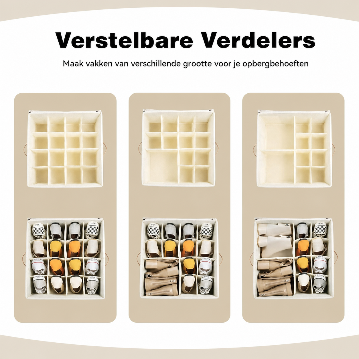 SortEase | Schoenenbox met kijkvenster