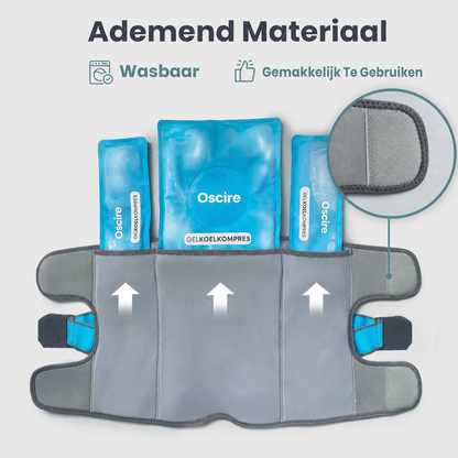 ColdComfort | Wikkelbaar knie-coldpack