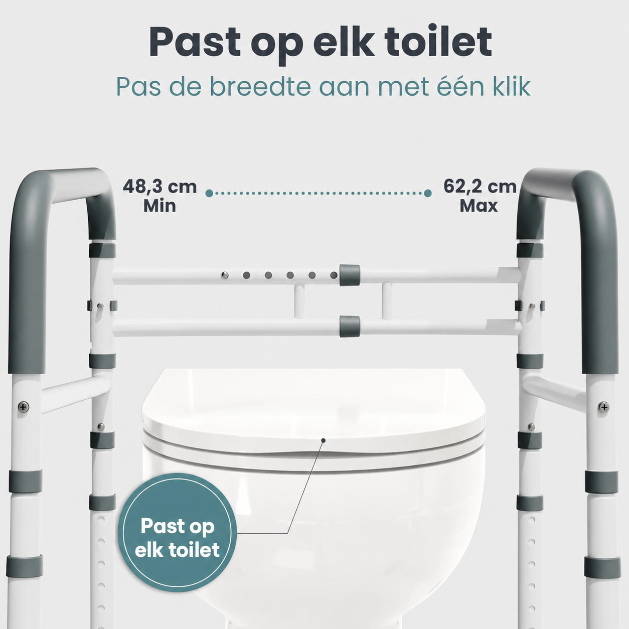 GripEase | Vrijstaande toiletbeugel