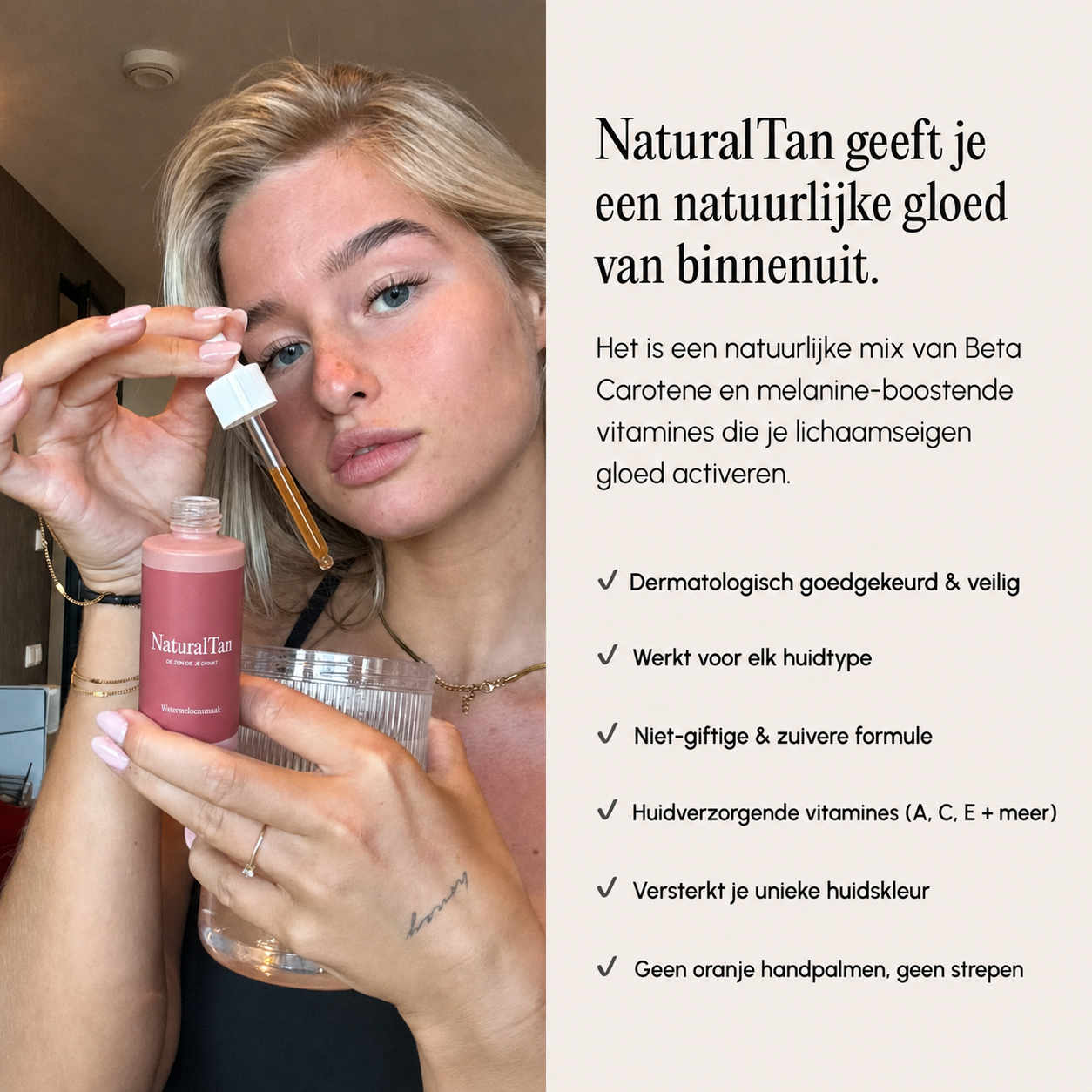 NaturalTan | Geeft je huid een natuurlijke zongebruinde teint