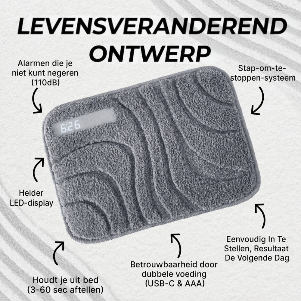 StandUp | Wekker zonder snooze