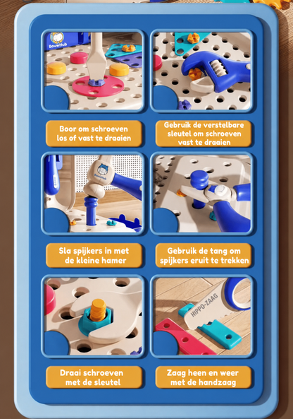 BouwHub | Montessori kindergereedschap