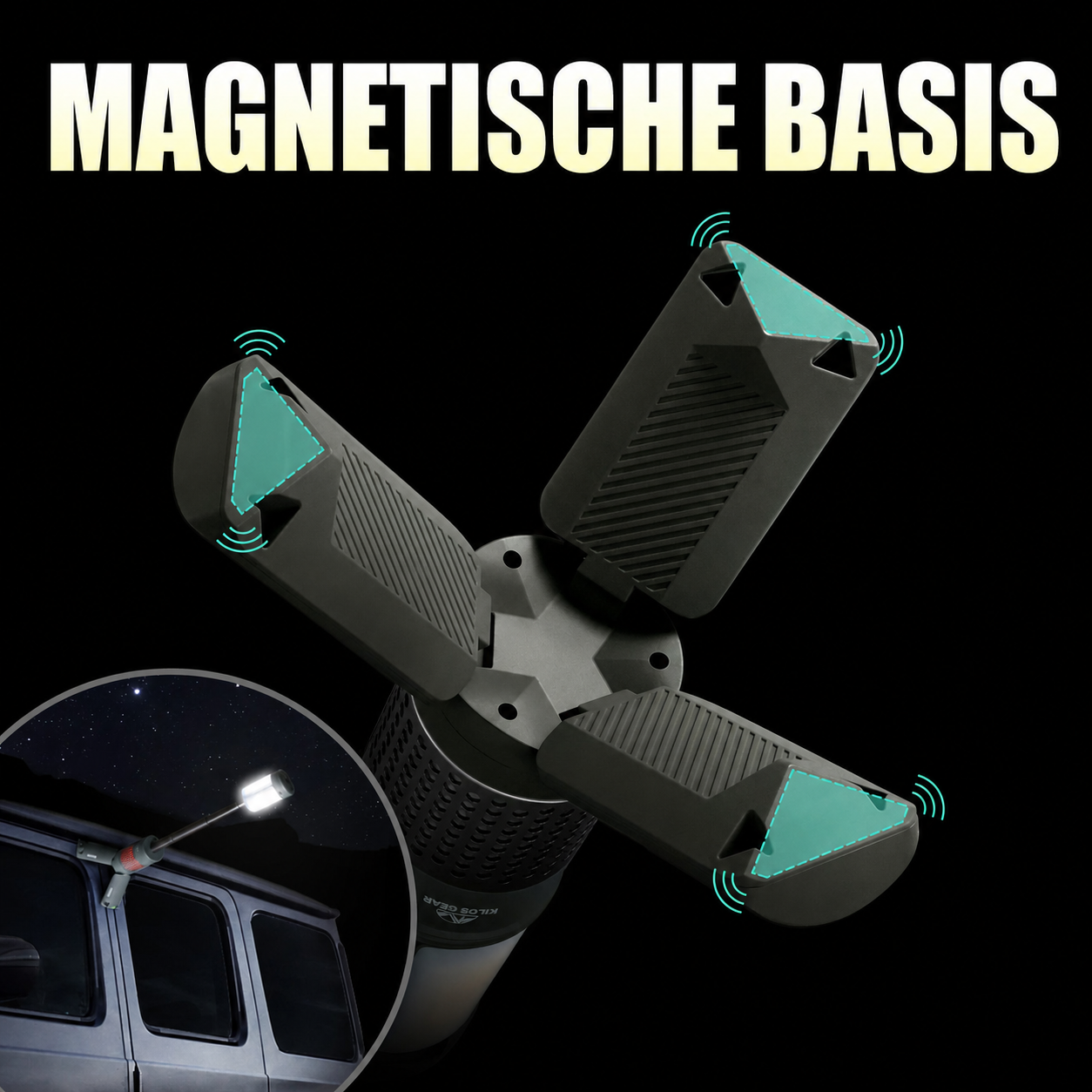 GlowLite | Uitschuifbare campinglamp